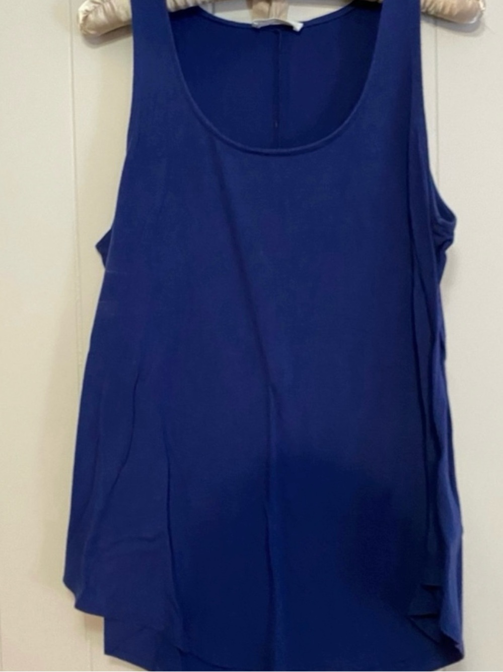 Women’s Sleeveless Scoop Neck Tank Top - Blue